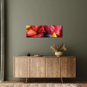 Tablou cu fructe (cu ceas) (90x30 cm)