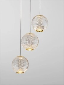 Lustra LED suspendata moderna design elegant BRILLANTE 3L
