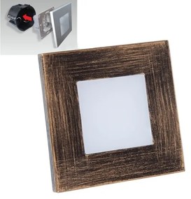 Corp de iluminat LED de orientare STEP LIGHT 16xLED/1W/230V 4000K Emithor 48341