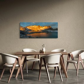 Tablou cu peisaj montan (120x50 cm)