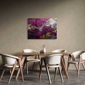 Tablou pe sticlă - Texturizarea abstracției (70x50 cm)