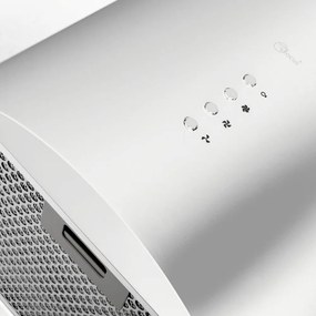 Hotă de bucătărie suspendată Tango, albă, 190 W