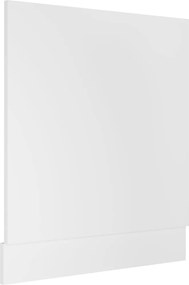 vidaXL Panou mașină de spălat vase “Lyon”, alb, 59,5x3x67 cm