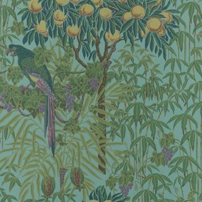 Tapet Macaw, Teal, 1838 Wallcoverings, 5.3mp / rola