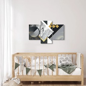 Tablou - Colaj texturat (90x60 cm)