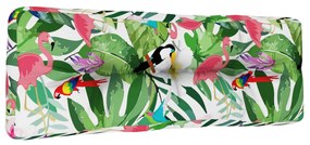 vidaXL Pernă de paleți, multicolor, 120x40x12 cm, textil