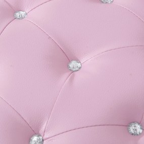 HOMCOM set fotoliu pentru copii 58 x 40.5 x 49 cm, roz | AOSOM RO