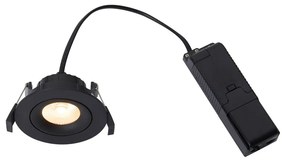 Spot incastrabil baie directionabil LED IP44 Aliki Black