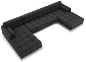 Colțar gri închis (în formă de "U") Bali – Cosmopolitan Design