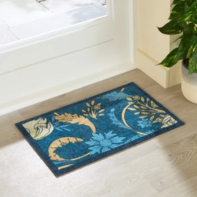 Covoraș de intrare 40x60 cm William Morris Blue – Artsy Doormats
