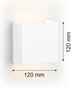 Aplică LED GENT LED/3,6W/230V 3000K alb Argon 8358