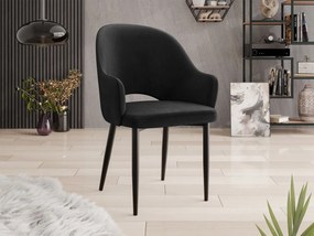 Scaun sufragerie Dezja (Negru) . 1103423
