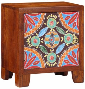vidaXL Noptiera 40x30x45 cm din lemn masiv de salcam