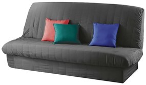 Husă gri închis elastică pentru canapea cu 3 locuri Essentiel – douceur d'intérieur