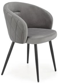 Scaun K430 velvet gri