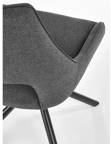Scaun de bucaterie Varian, gri/negru