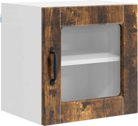 vidaXL Dulap de bucătărie Stejar fumuriu 40 x 31 x 40 cm Lemn compozit