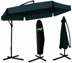 Umbrelă de grădină 350cm VERDE Trabem