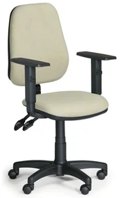 Scaun de lucru Alex cu cotiere, verde