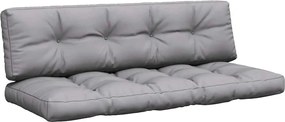 vidaXL Perne pentru paleți, 2 buc., gri, material textil