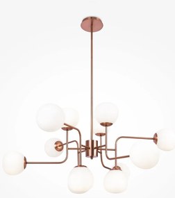 Candelabru design deosebit cu 12 surse de lumina Erich MYMOD221-PL-12-G