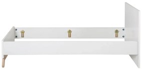 Pat pentru copii alb 90x200 cm Clara – Roba