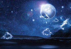 Fototapet - Cerul nocturn (254x184 cm)