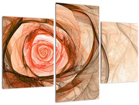 Tablou - Trandafir sufletului artistic (90x60 cm)