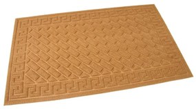 Covoraș pentru curățare textil Bricks Deco 45 x 75 x 1 cm, maro