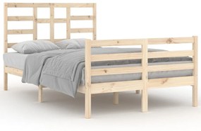 3105855 vidaXL Cadru de pat, 120x200 cm, lemn masiv