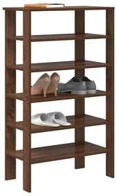 vidaXL Pantofar, stejar maro, 61x32x105 cm, lemn prelucrat