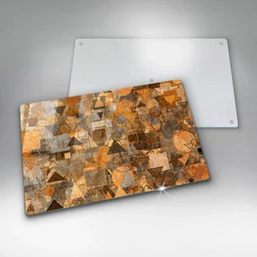 Tocător de bucătărie Model fără sudură de figuri geometrice