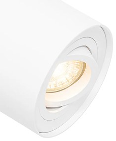 Spotlight inteligent de plafon alb reglabil incl. Wifi GU10 - Rondoo up