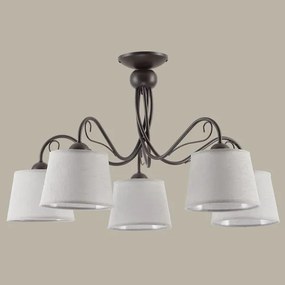 Jupiter 1366 - KM 5 PV - Plafoniera KAMELIA 5xE27/60W/230V