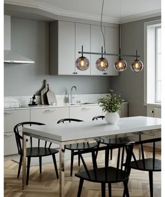 ByRydens 4202360-4505 - Lustră suspendată pe cablu BOYLE 4xE27/8W/230V