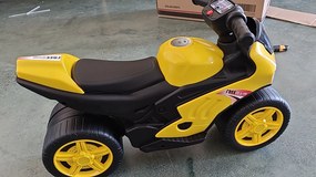 AIYAPLAY Bicicletă fără Pedale Con Muzică Per 18-36 Luni, Galben | Aosom Romania