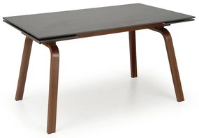 Masa de bucaterie Lozano, neagra/nuc