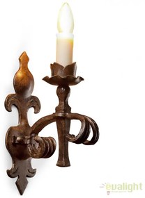 Aplica din fier forjat realizat manual WL 901