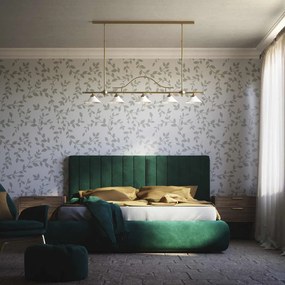 Lustra din alama cu inaltime reglabila Sofia 5L