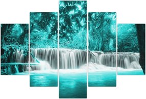 Tablou - Cascada albastră (150x105 cm)
