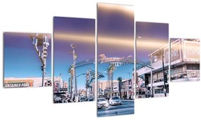 Tablou cu strada în Las Vegas (125x70 cm), în 40 de alte dimensiuni noi