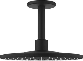 Palarie si brat de dus Grohe Rainshower SmartActive 310 cu 2 functii negru mat