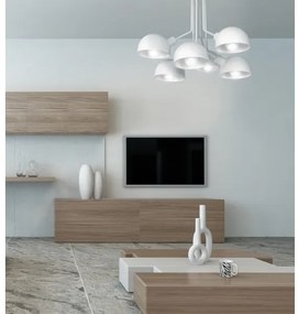 Lustră pe tijă DEVIN 6xE27/60W/230V