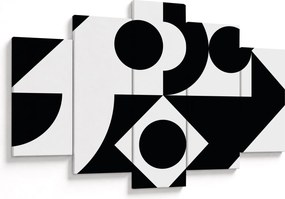 Tablou - Abstracție geometrică N⁰1 (150x105 cm)