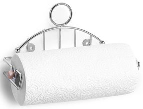 Suport prosoape de bucatarie, Argintiu, 28x14,5x12,5 cm, Zeller