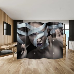 Paravan - Femeie și panglică (210x170 cm)