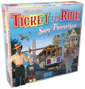 JOC DE SOCIETATE TICKET TO RIDE SAN FRANCISCO, LIMBA ENGLEZA - DAYS OF WONDER (720064)