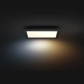 Philips Hue AURELLE - plafonieră LED dimmabilă, 19W/230V, 30x30 cm, negru
