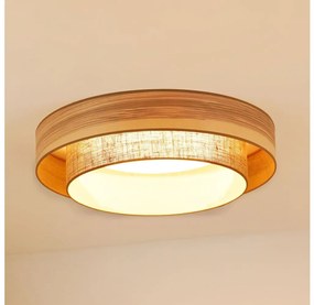 Brilagi - Plafonier LED MONTANA BOHO 26W 230V pr. 60 cm maro
