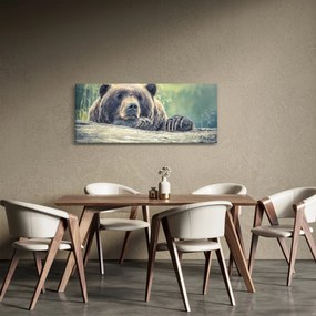 Tablou cu urs (120x50 cm)